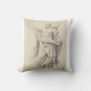 Saint Andrew one of 12 Apostles Cushion