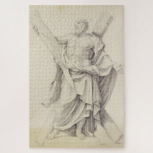 Saint Andrew one of 12 Apostles Jigsaw Puzzle