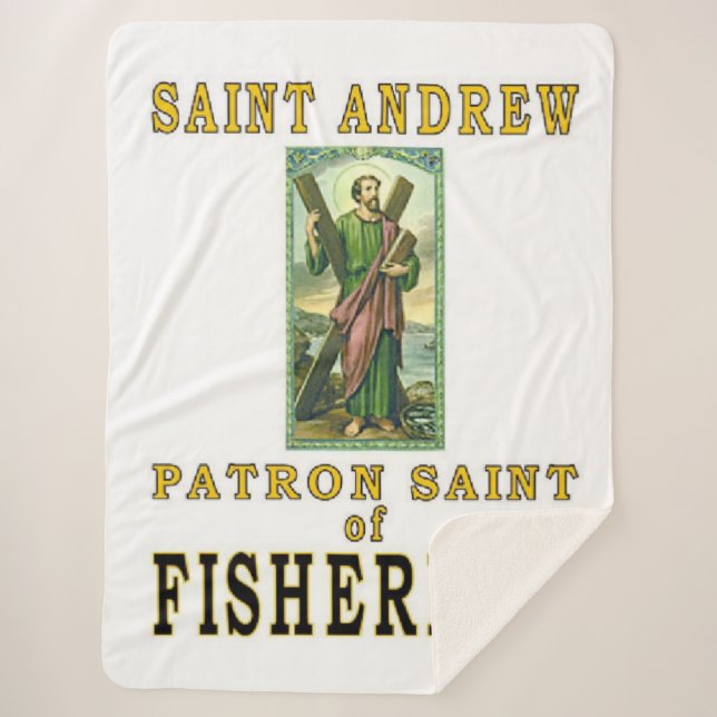 SAINT ANDREW SHERPA BLANKET (Front)
