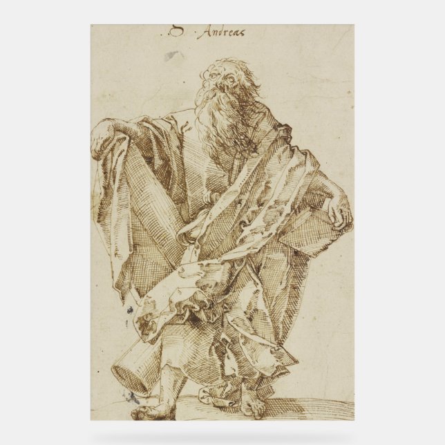 Saint Andrew the Apostle First‑Called Disciple Acrylic Sign (Front)