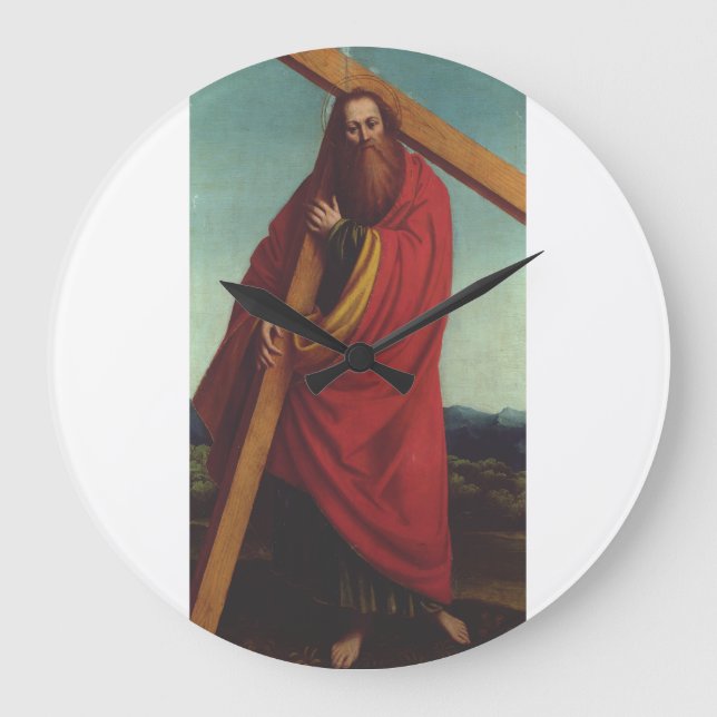 Saint Andrew the Apostle First‑Called Disciple Large Clock (Front)