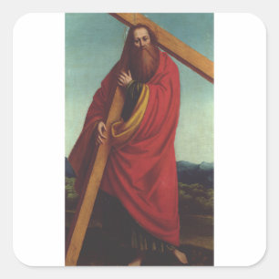 Saint Andrew the Apostle First‑Called Disciple Square Sticker