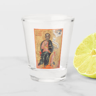Saint Andrew the Apostle Orthodox icon Shot Glass