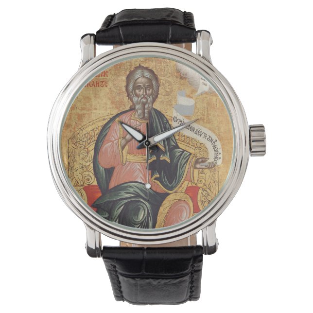 Saint Andrew the Apostle Orthodox icon Watch (Front)