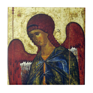 Saint Angel Gabriel Orthodox Icon Ceramic Tile