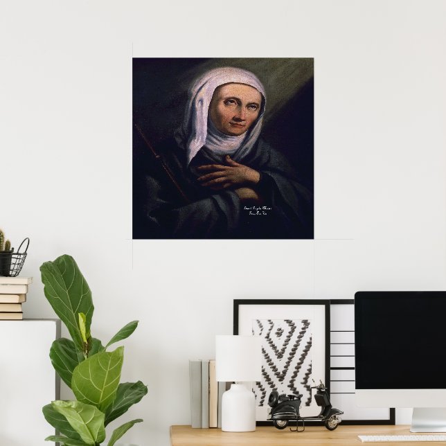 Saint Angela Merici Poster (Home Office)