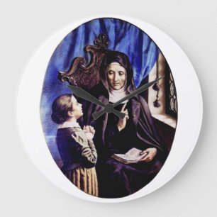 Saint Angela Merici Virgin and foundress Large Clock