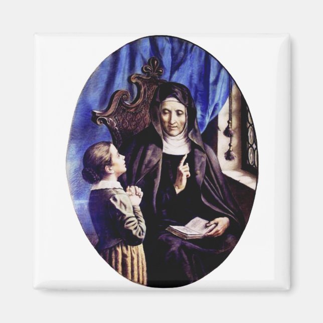 Saint Angela Merici Virgin and foundress Magnet (Front)