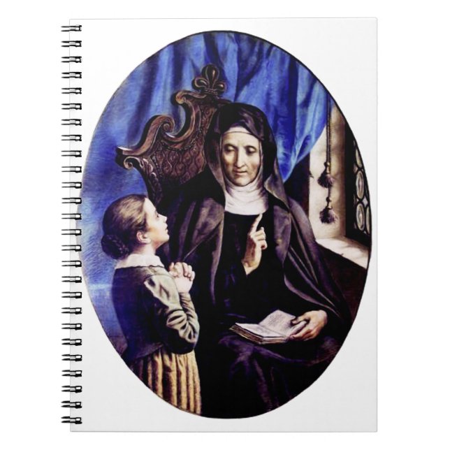 Saint Angela Merici Virgin and foundress Notebook (Front)