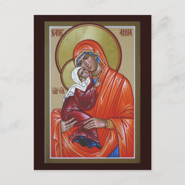 Saint Anna Prayer Card (Front)