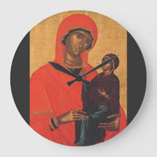 Saint Anne with the Virgin Mary Large Clock