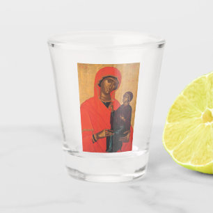 Saint Anne with the Virgin Mary Shot Glass