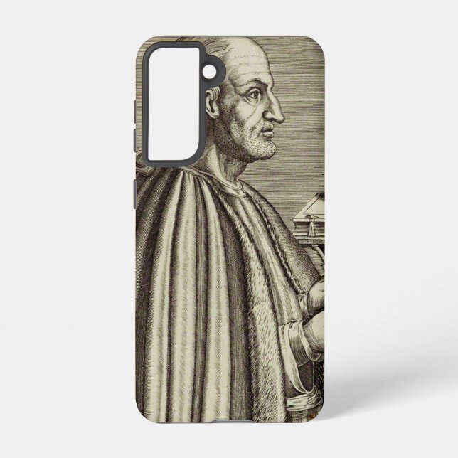 Saint Anselm of Canterbury Doctor of the Church Samsung Galaxy S21 Case (Back)