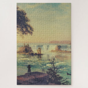 Saint Anthony Falls at Mississippi River Jigsaw Puzzle