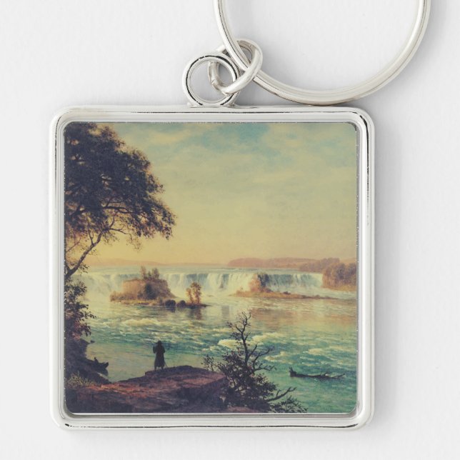 Saint Anthony Falls at Mississippi River Key Ring (Front)