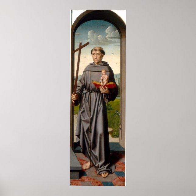 Saint Anthony - Gerard David Fine Art Poster (Front)
