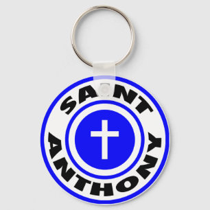 Saint Anthony Key Ring