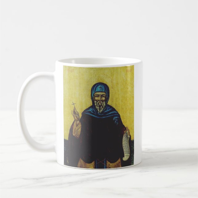 Saint Anthony of Egypt Coffee Mug (Left)
