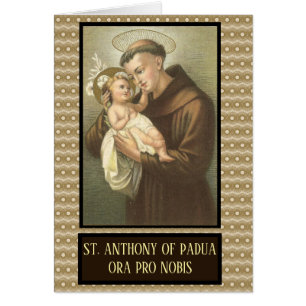 Saint Anthony of Padua Baby Jesus