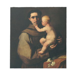 Saint Anthony of Padua by Luca Giordano Notepad