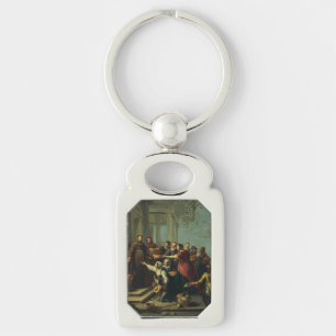 Saint Anthony of Padua by Willem van Herp Key Ring