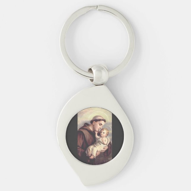 Saint Anthony of Padua Key Ring (Front)