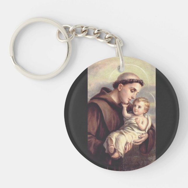 Saint Anthony of Padua Key Ring (Front)