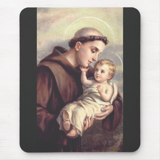 Saint Anthony of Padua Mouse Pad (Front)