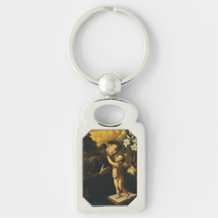 Saint Anthony of Padua with Baby Jesus Key Ring