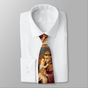 Saint Anthony of Padua with Baby Jesus Tie