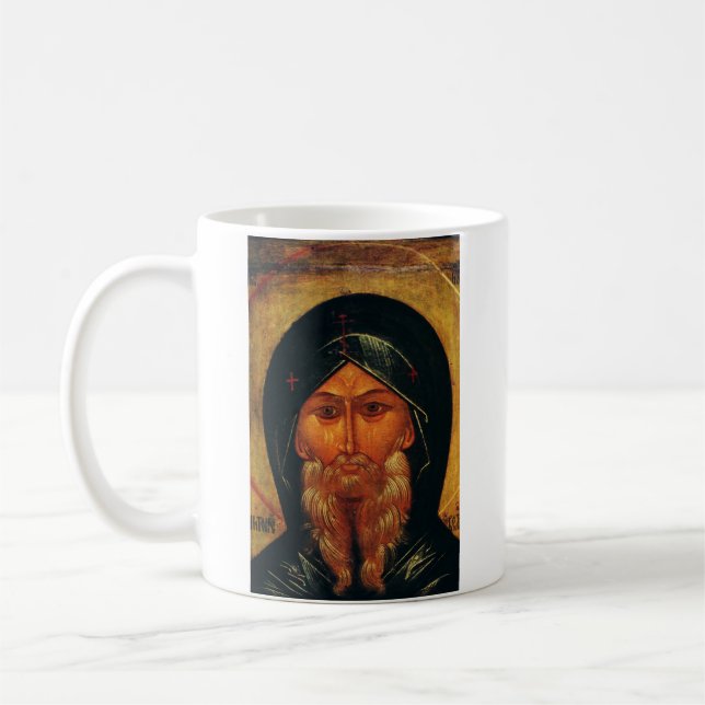 Saint Anthony of the Desert Coffee Mug (Left)
