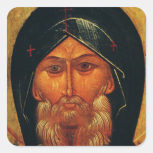 Saint Anthony of the Desert Square Sticker