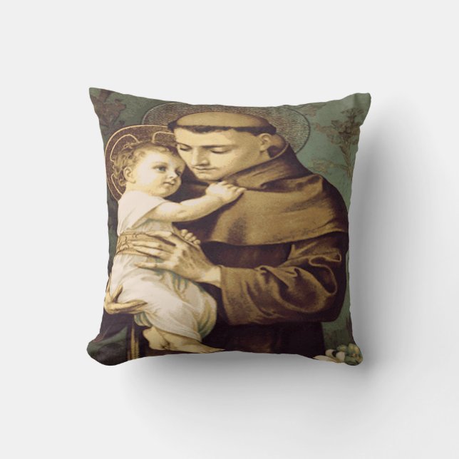 Saint Anthony Padua Cushion (Front)