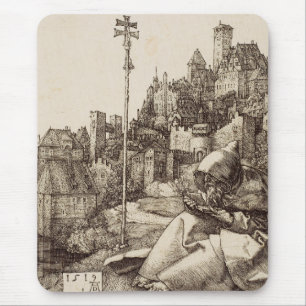Saint Anthony Reading by Albrecht Durer Mouse Pad