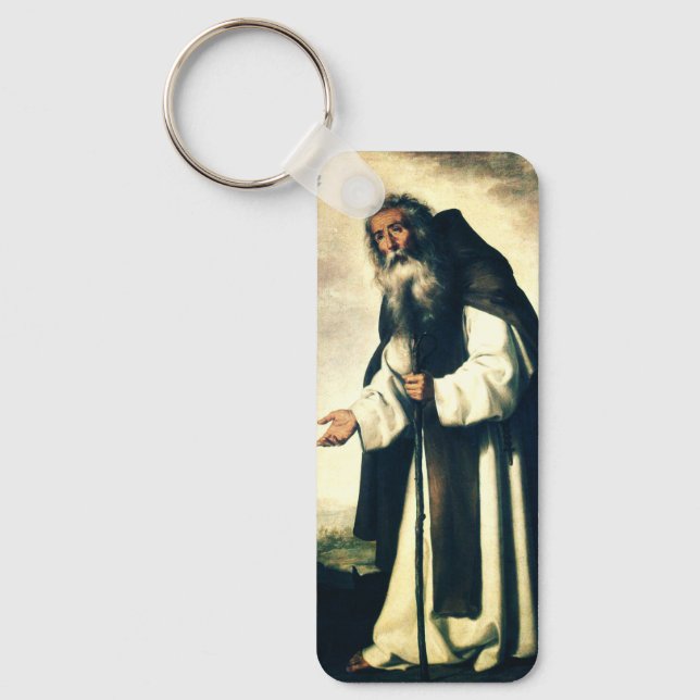 Saint Anthony the Anchorite Key Ring (Front)