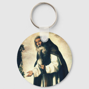 Saint Anthony the Anchorite Key Ring