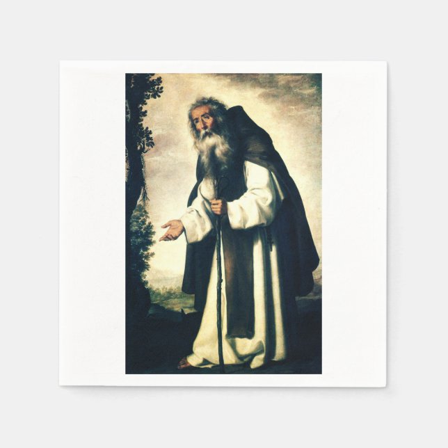 Saint Anthony the Anchorite Napkin (Front)