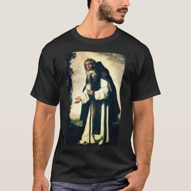 Saint Anthony the Anchorite T-Shirt (Front)