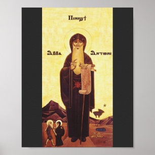 Saint Anthony the Great Poster