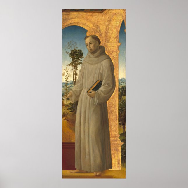Saint Anthony - Vincenzo Foppa Fine Art Poster (Front)