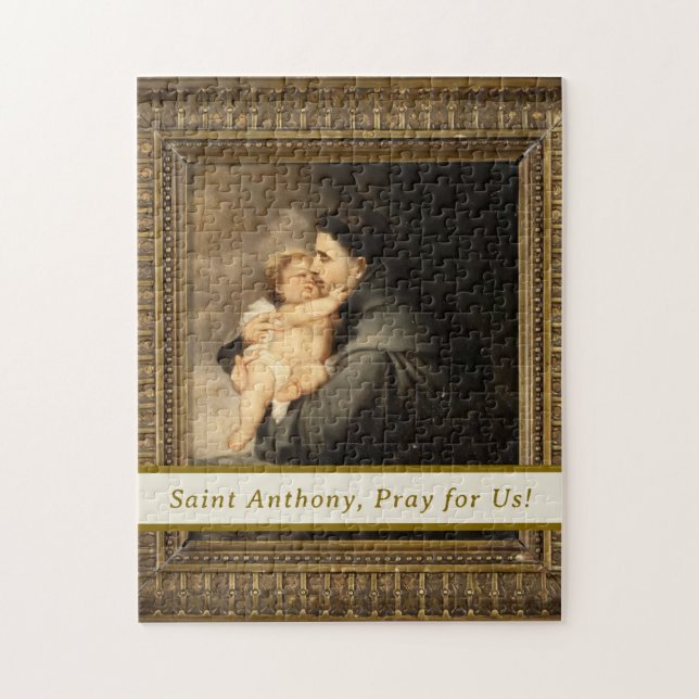 Saint Anthony with Christ Child Puzzle (Vertical)
