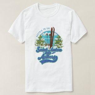 Saint Anton am Arlberg Austria Ski logo T-Shirt