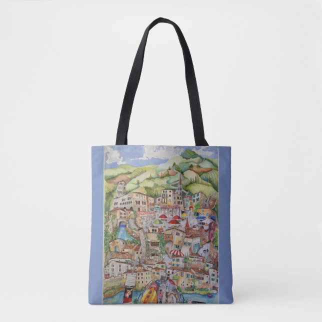 Saint Antonin Noble Val, France Tote Bag (Front)