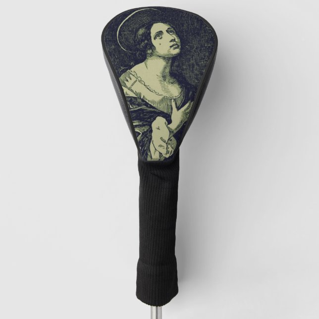 Saint Apollonia Virgin and Martyr Golf Head Cover (Front)