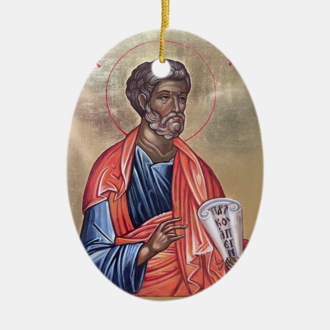 Saint Apostles Peter and Paul Ceramic Ornament (Front)