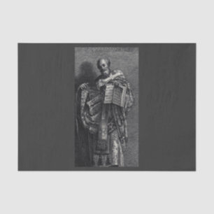 Saint Athanasius of Alexandria Pope and Patriarch Tissue Paper
