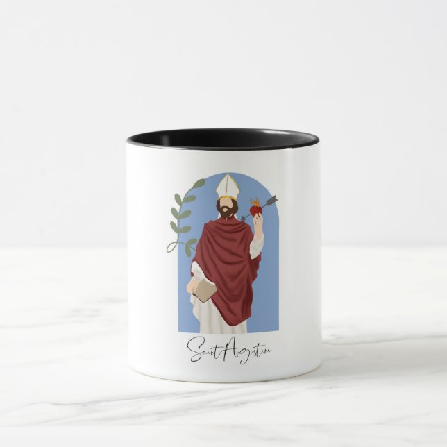 Saint Augustine Catholic Coffee Mug (Center)