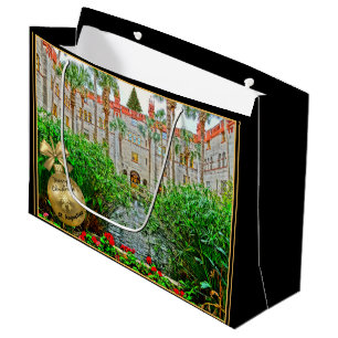 Saint Augustine Florida Lightner Museum & Gardens Large Gift Bag