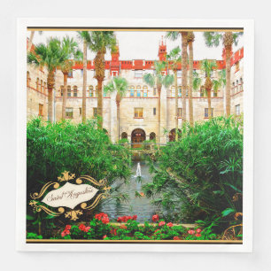 Saint Augustine Florida Lightner Museum & Gardens Napkin