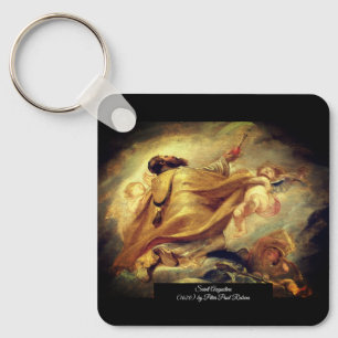 Saint Augustine Key Ring